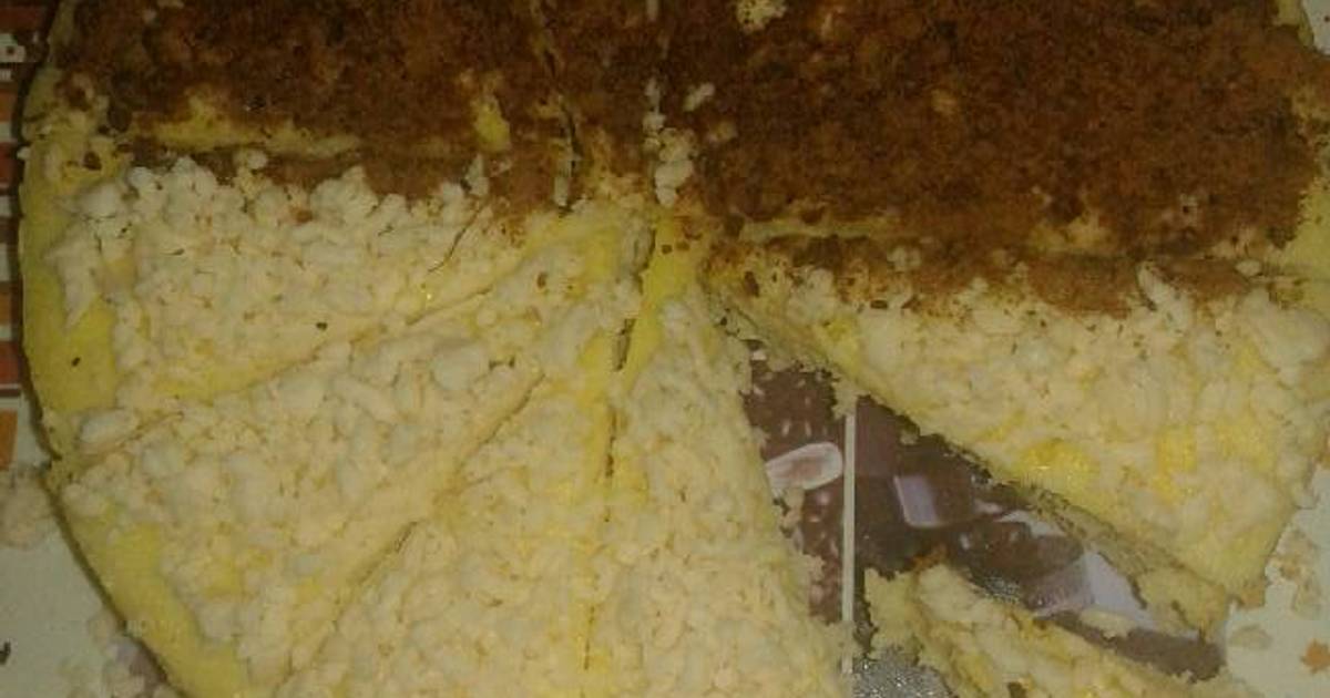 Resep cheese cake magicom