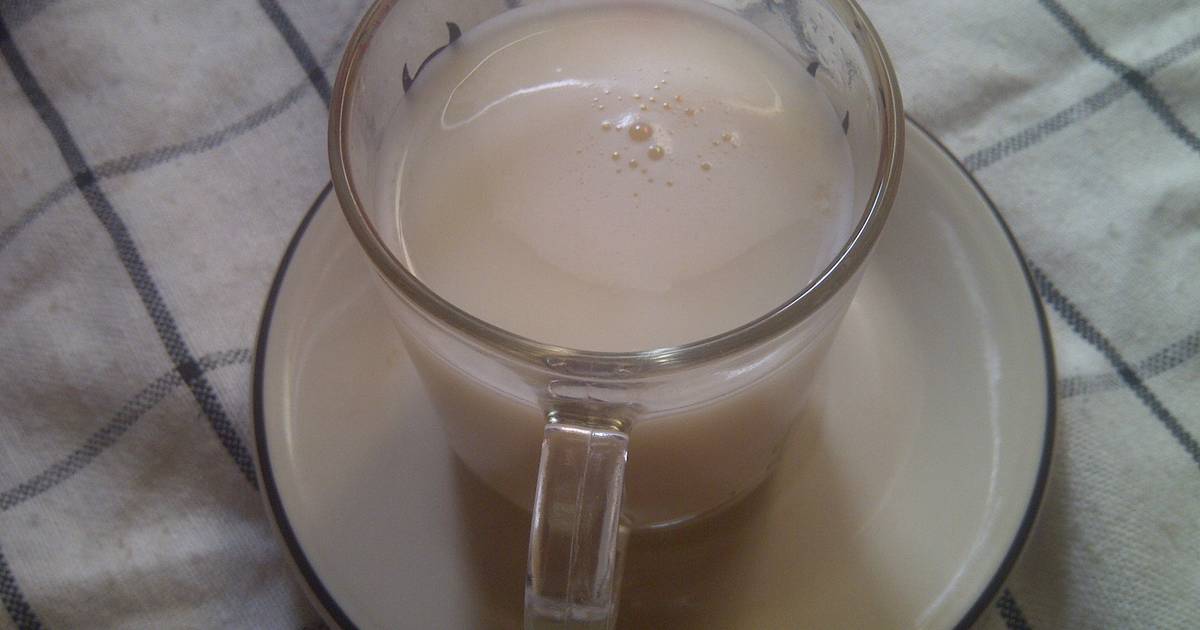 Resep Wedang jahe susu / Hot ginger milk