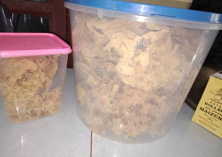 resep makanan Peye Tanpa Santan Crispy