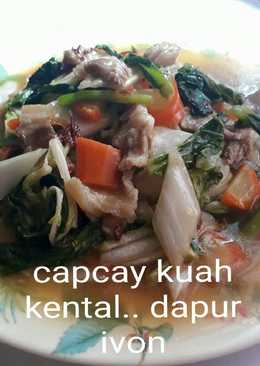 Capcay kuah kental