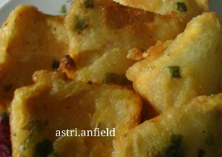 resep lengkap untuk Tahu Goreng Tepung