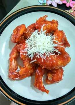 Udang saus bbq level 30 ð