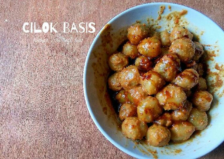 gambar untuk resep Cilok Basis (Bakso Sosis)