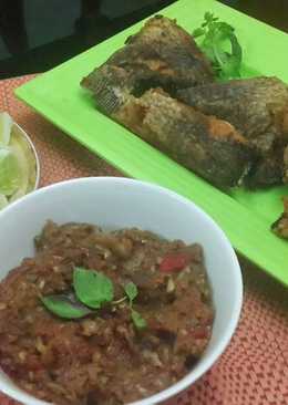 Ikan Mas Goreng Sambel Terasi