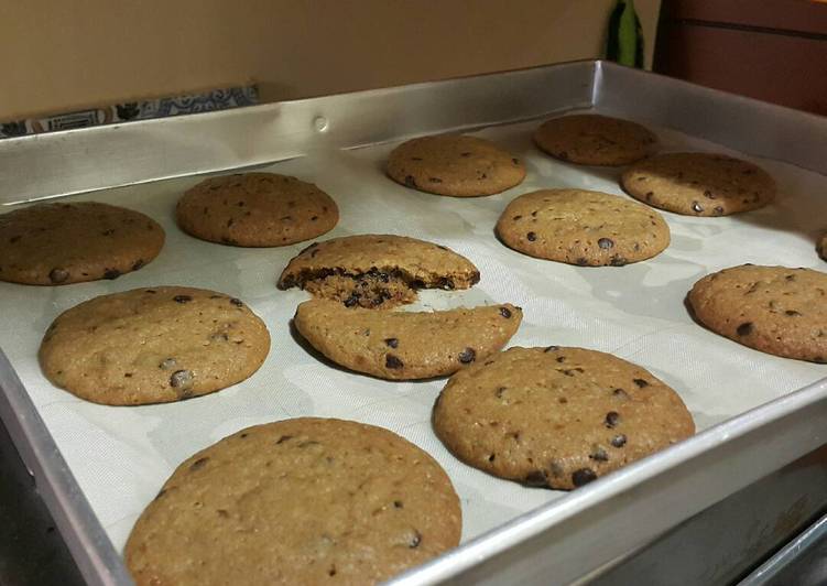 gambar untuk resep makanan Chocolate Chip Cookies