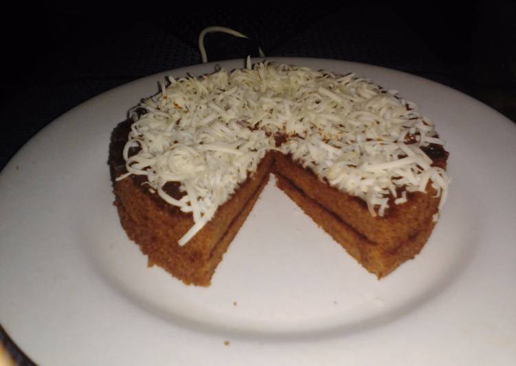 Resep Sponge Cake Kukus Selai Coklat 2 Telur Minimalis Oleh Mawar