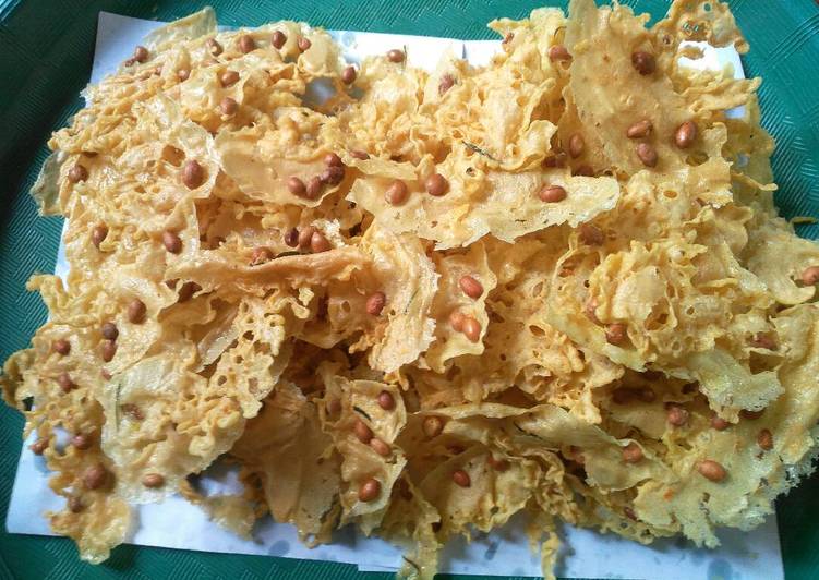 Resep Peyek Kacang Dari Dwi Purwati