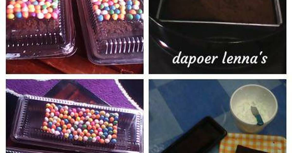 Resep Brownies ala dapoer lenna's Resep Brownies ala dapoer lenna's