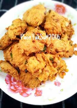 Perkedel tempe mix tahu simpel sekali