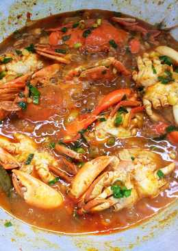 Kepiting Saus Padang