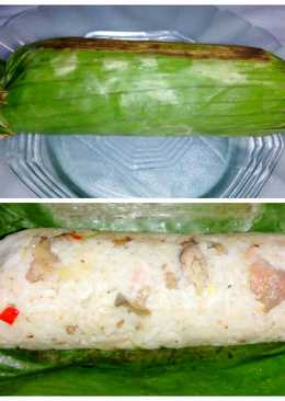 Nasi bakar ala2 gampil