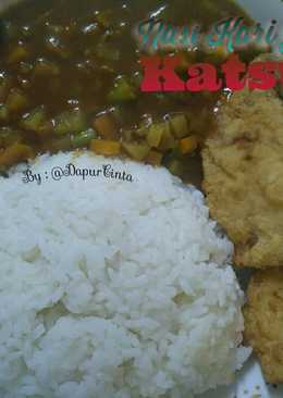 Nasi Kari Jepang + Katsu