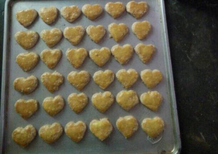 resep makanan Kue Kacang aalias Peanut Butter cookies