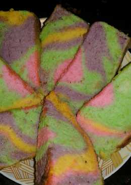 Unicorn Chiffon (putih telur)