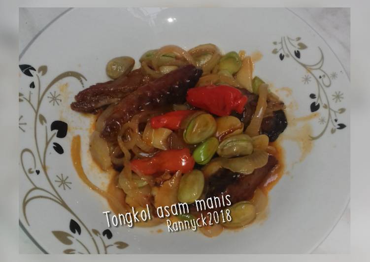 resep makanan Tongkol asam manis