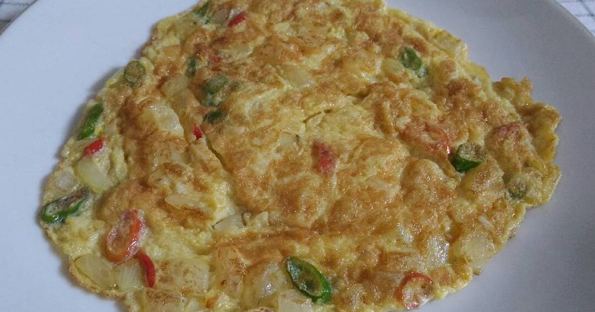 46 resep  telur  dadar geprek  enak dan sederhana  Cookpad