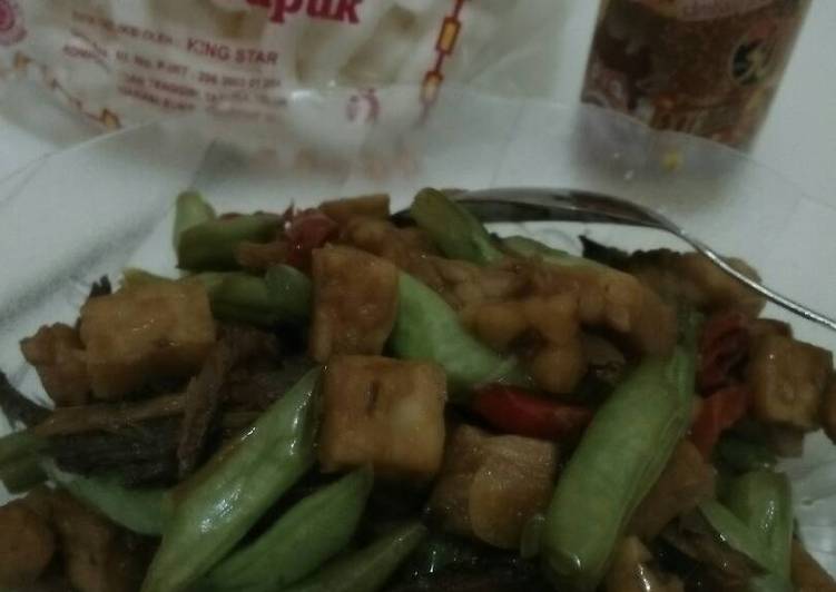 gambar untuk cara membuat Tumis Tempe Buncis Sederhana