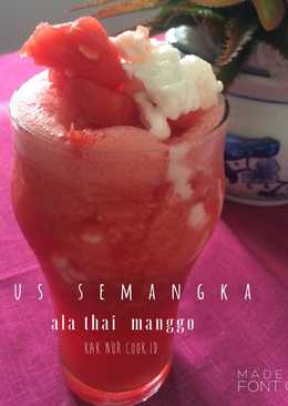 Jus semangka ala thai manggo