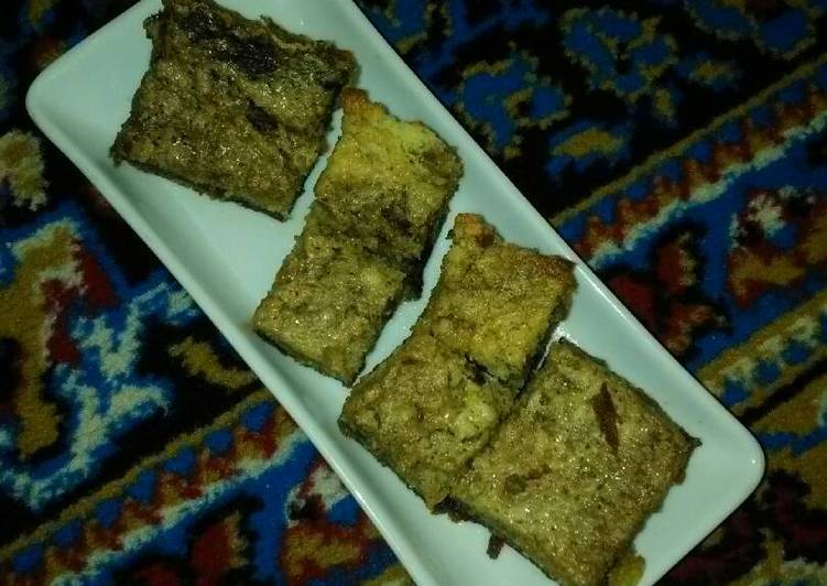 resep Butter Cake marmer Singkong