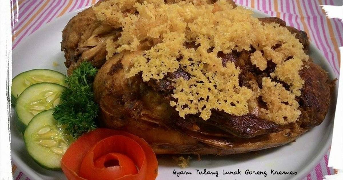  Resep  Ayam  Tulang Lunak Goreng  Kremes  oleh Fitri Sasmaya 