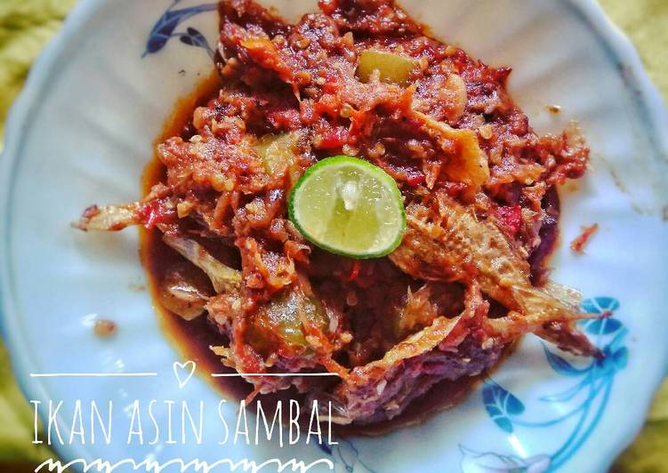 gambar untuk cara membuat Ikan asin sambal terasi goreng