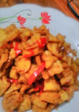 Sambal goreng kering tahu