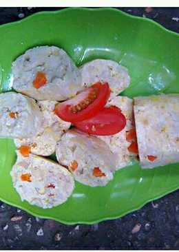 Rolade tahu ayam wotrel kukus