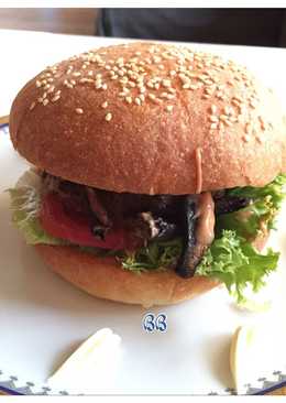 Burger daging sapi