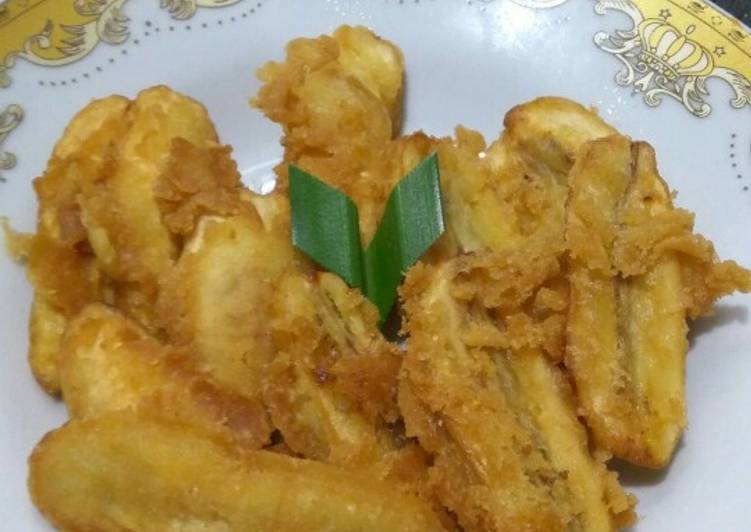  Resep  Pisang  goreng  kriuk tahan  lama  oleh Yora Meta 