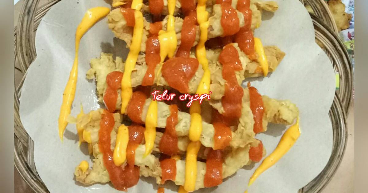 470 resep  telur  dadar crispy kriuk  enak dan sederhana 