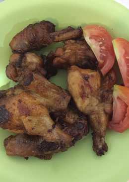 Ayam goreng madu bumbu simple