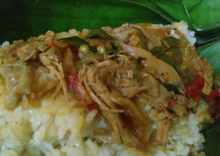 Nasi Bakar Ayam Jamur