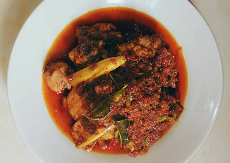 resep Ayam rica rica sambel petir