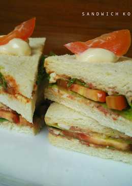 Sandwich Kornet Telur