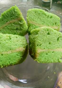 Brownies Pandan Kukus