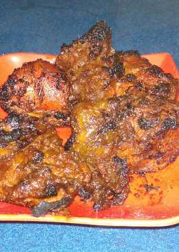 Ayam bakar pedas manis bango