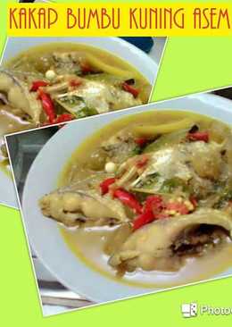 Kakap bumbu kuning asem