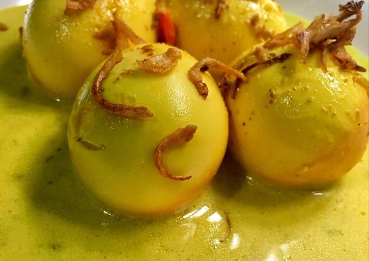 Kari Telur Sederhana