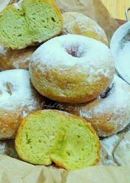 Donat green tea empuk no ulen