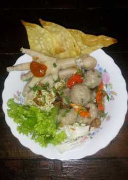 Bakso kaldu ceker simple banget