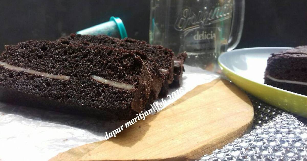 Resep Brownis ketan hitam