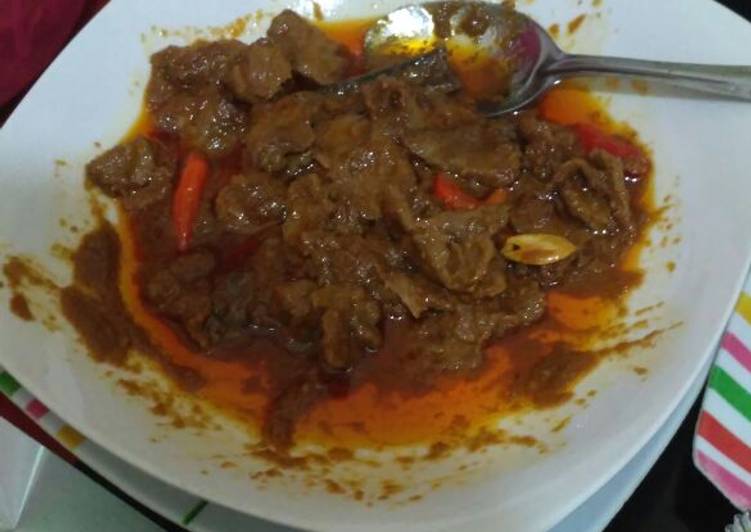 resep lengkap untuk Krengsengan daging