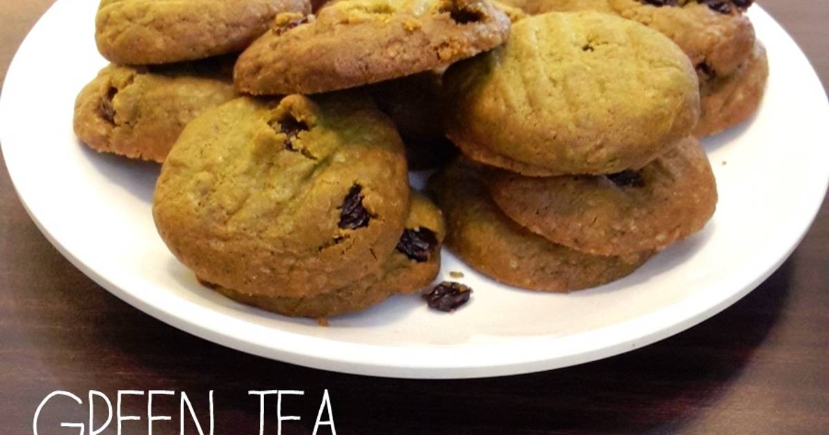 Resep Green tea cookies