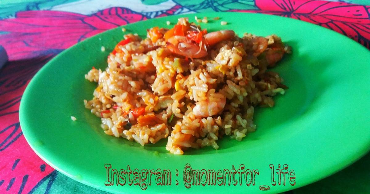 Resep Nasi  goreng  udang spesial  oleh Asri Nurwendahsari 