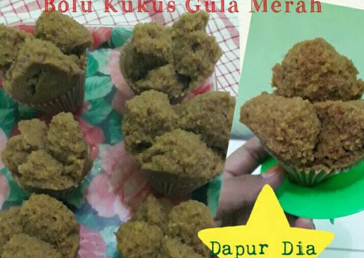 gambar untuk cara membuat Bolu Kukus Gula Merah (tanpa soda) #prrecookbolukukus