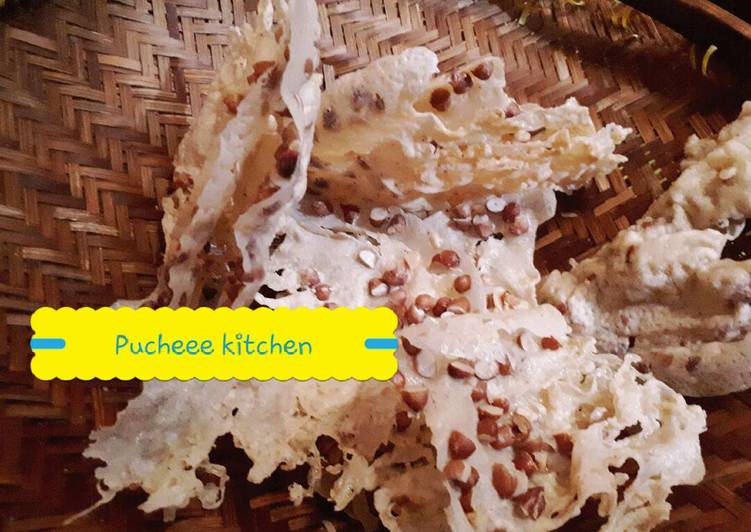 resep Peyek Kacang #pr_olahantepungberas