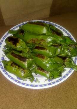 Lemper ayam bakar