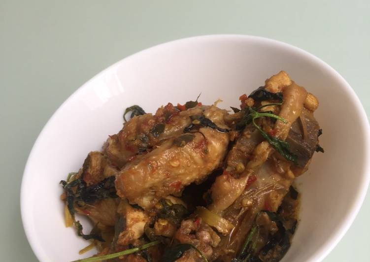 Resep Ayam Rica-rica Daun Kemangi Oleh Windi F.