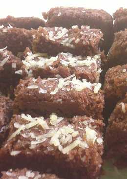 Brownis singkong empuk