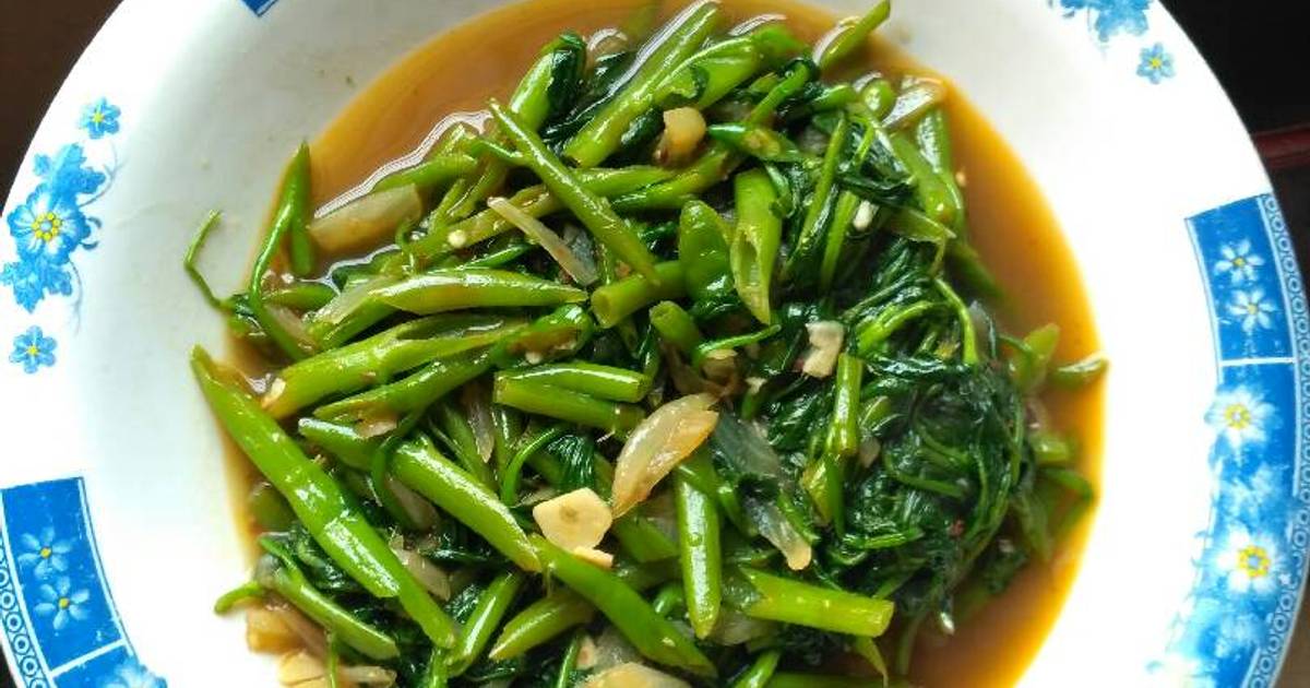  Resep Cah kangkung saus tiram pedas oleh alia novtaridha 